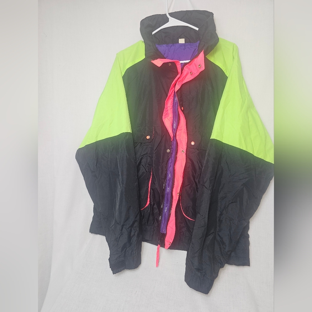 Vintage Retro 80s 90s Jacket Size Large Tall